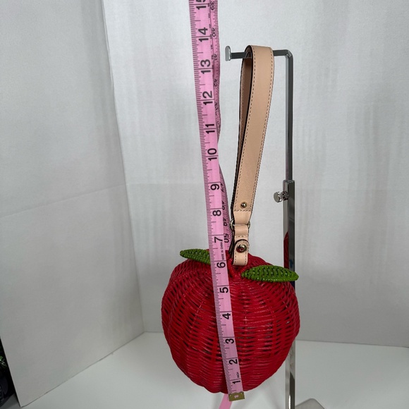 Kate Spade | Wicker Apple Wristlet - Picture 7 of 12